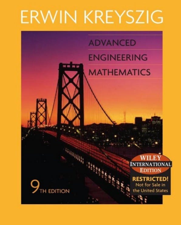 Advanced Engineering Mathematics 9th Edition