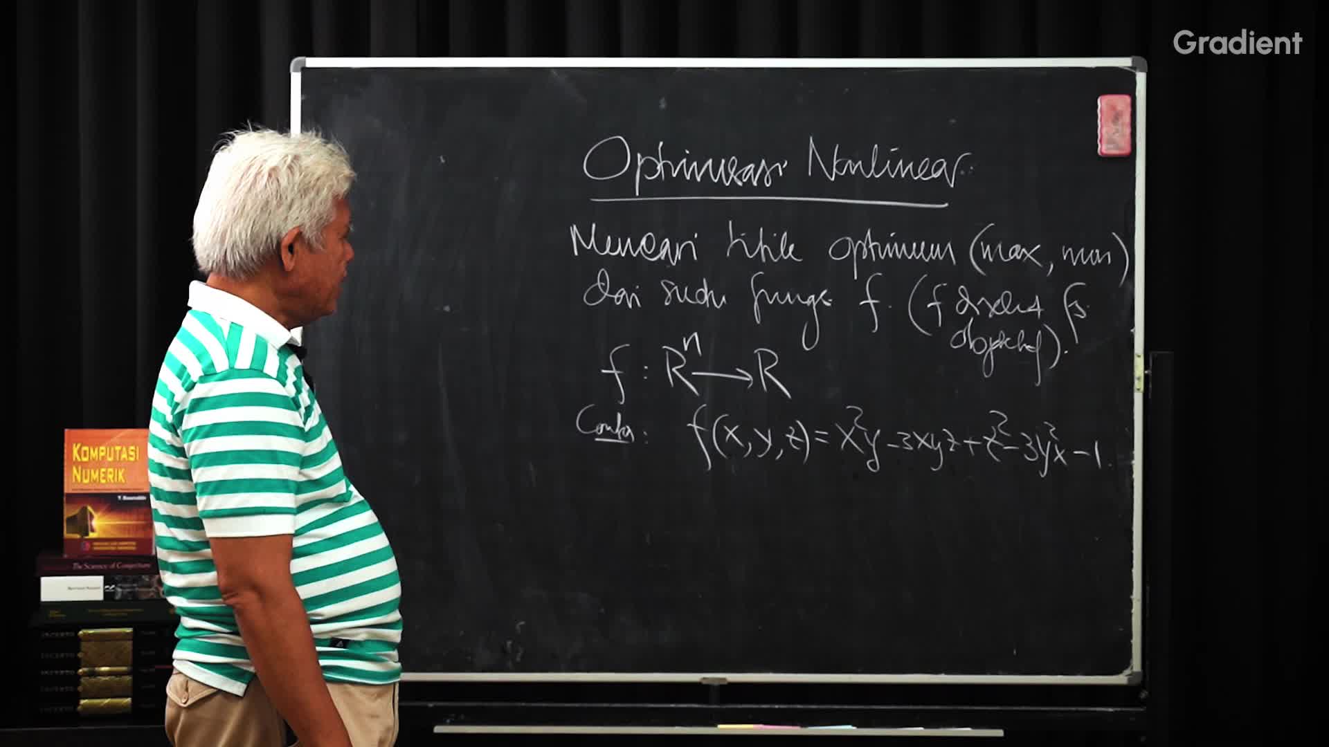 Apa yang dimaksud dengan optimisasi nonlinear?