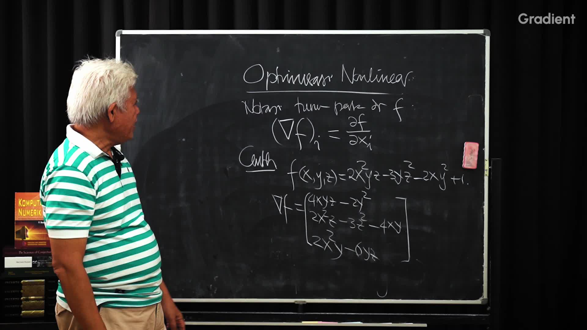 Persoalan Optimisasi Nonlinear Tak Berkendala 