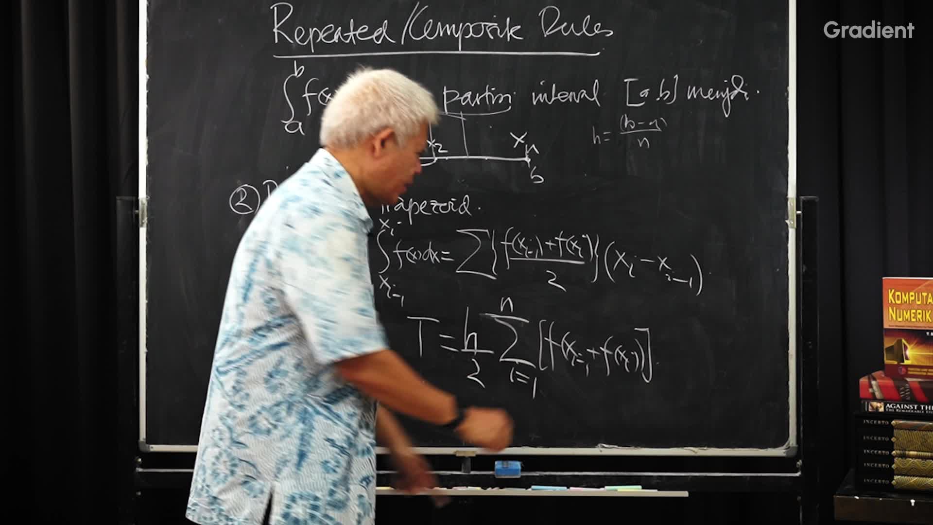 Repeated Rules untuk Metode Trapezoidal