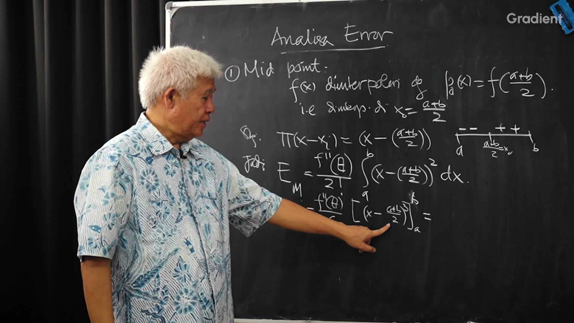 Analisa Error untuk Metode Midpoint (Titik Tengah)