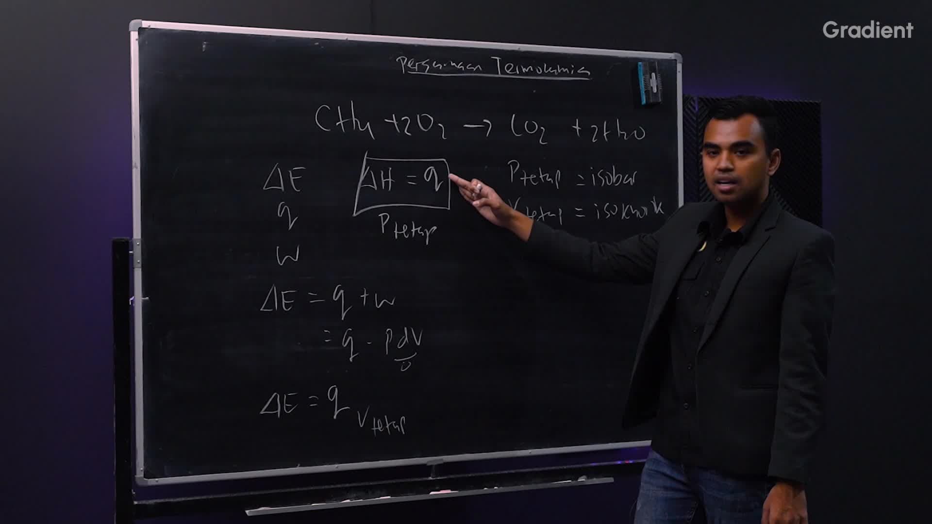 Persamaan Termokimia: Sistem Termodinamika (Isobar & Isokhorik), Perubahan Entalpi (ΔH), dan  Energi dari Reaksi Kimia (Eksotermik & Endotermik)