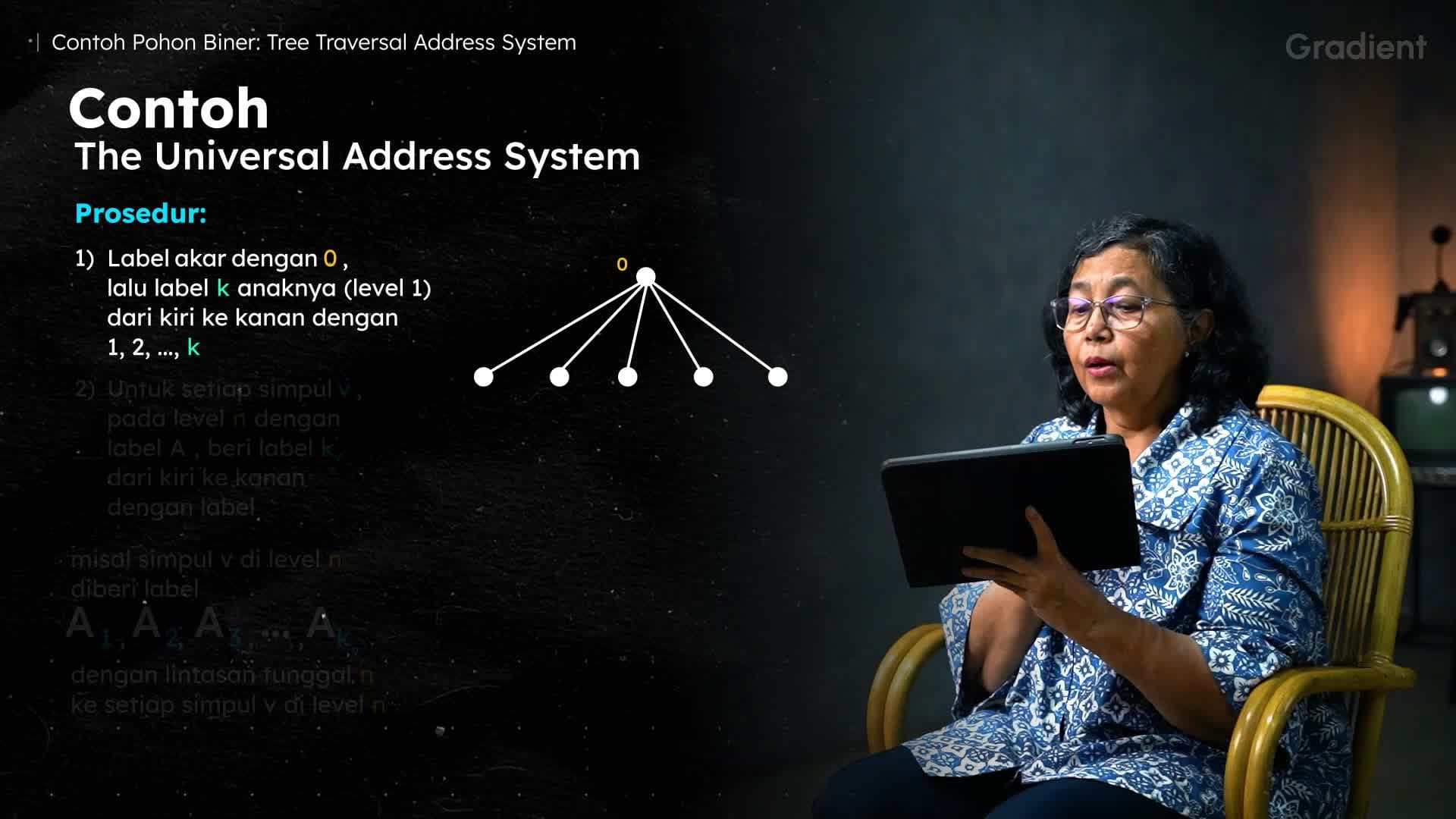 Tree Transversal Address System