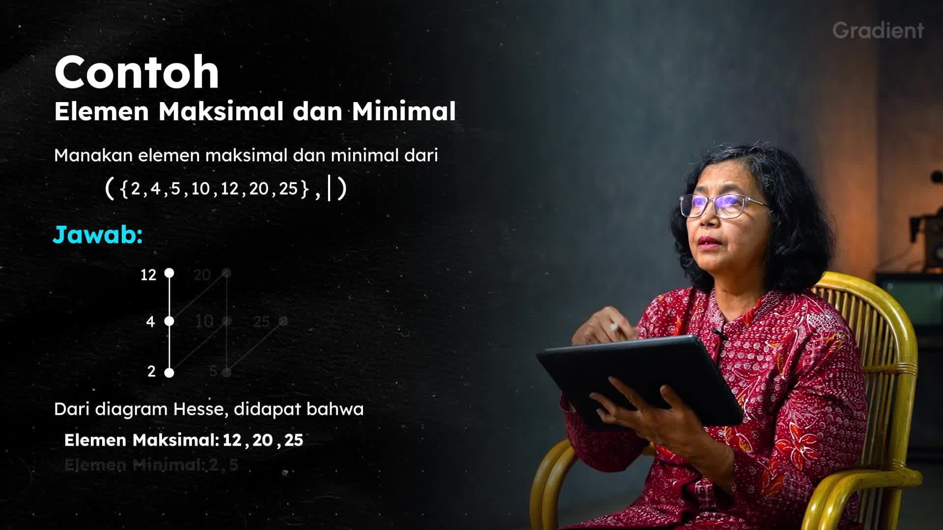 Elemen Maksimal dan Minimal