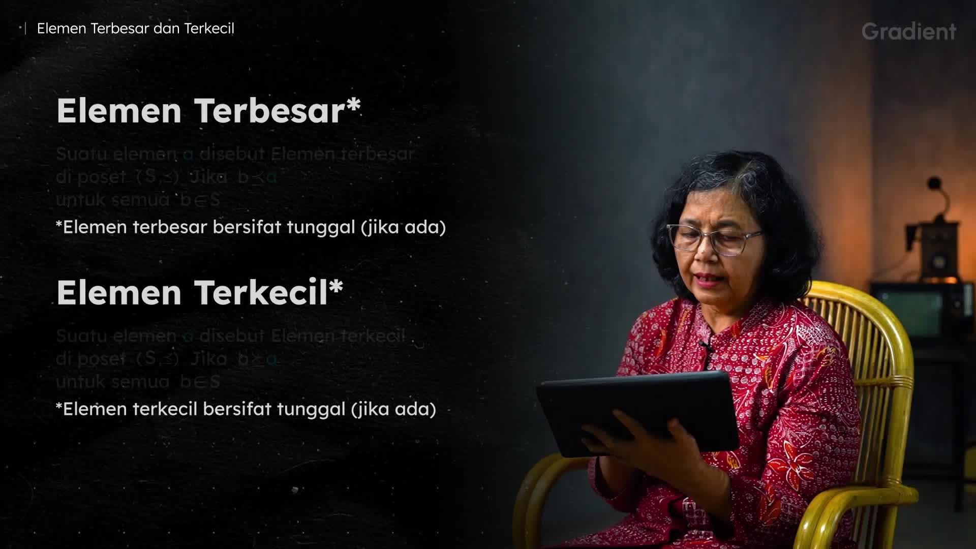 Elemen Terbesar dan Terkecil