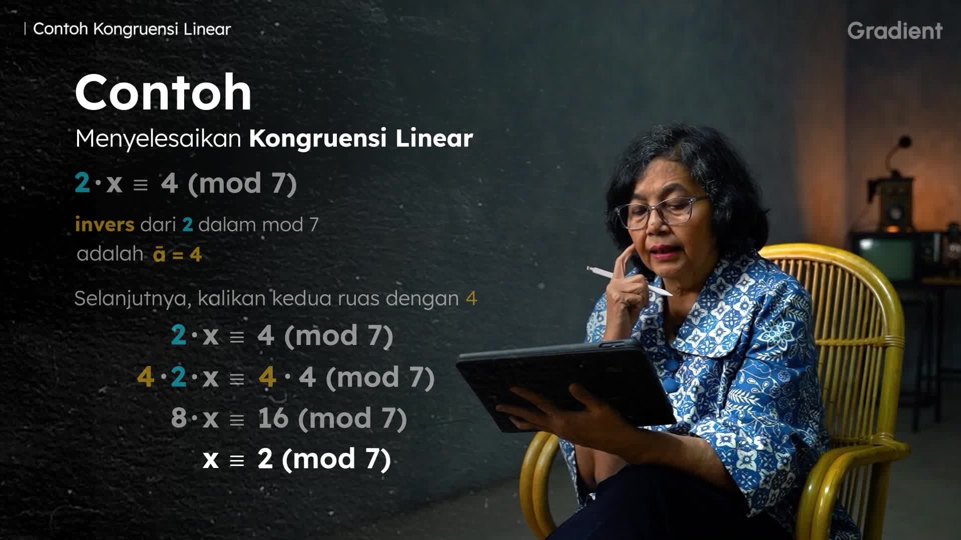 Kongruensi Linear: Contoh