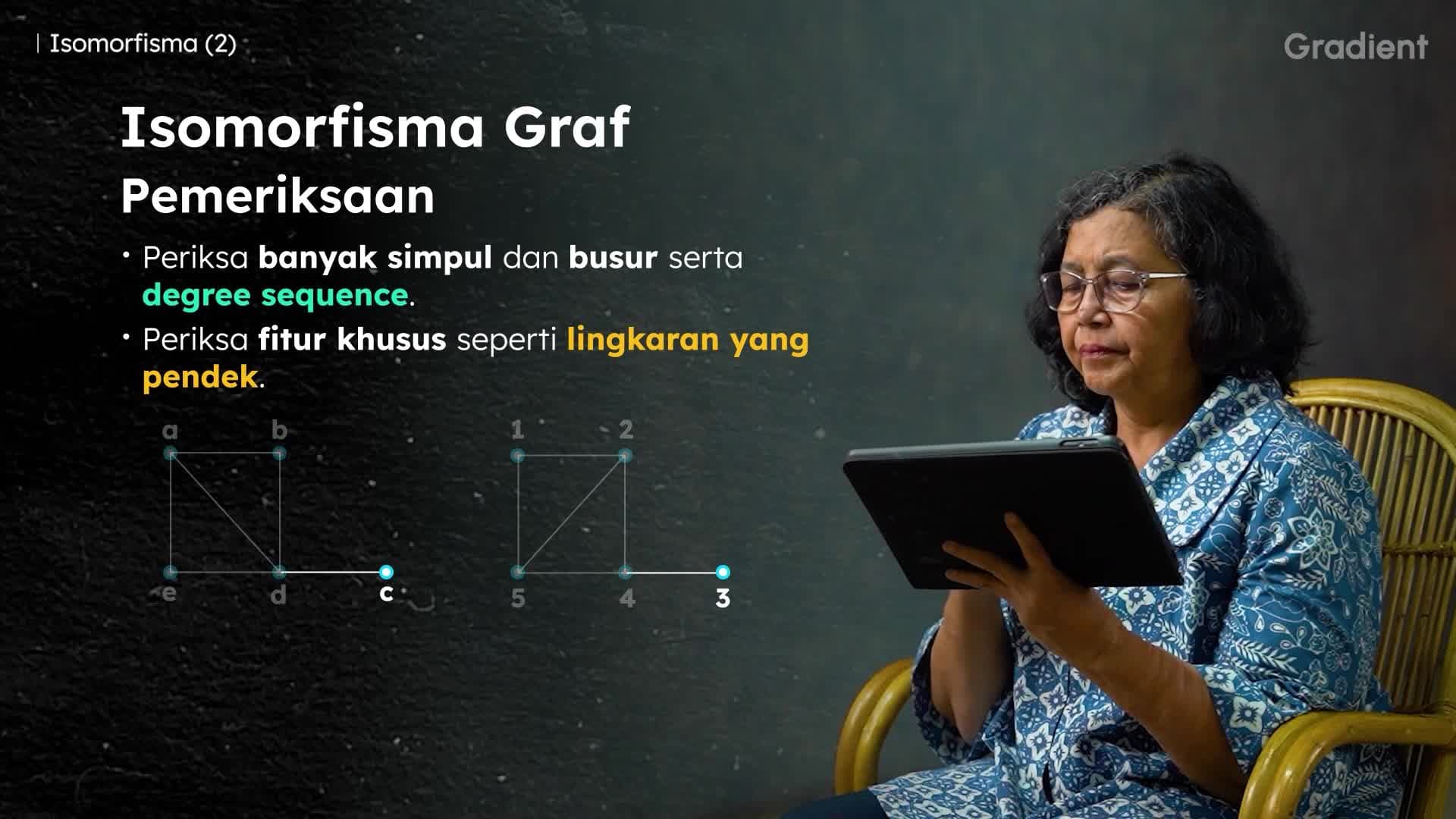 Parameter Isomorfisma Graf