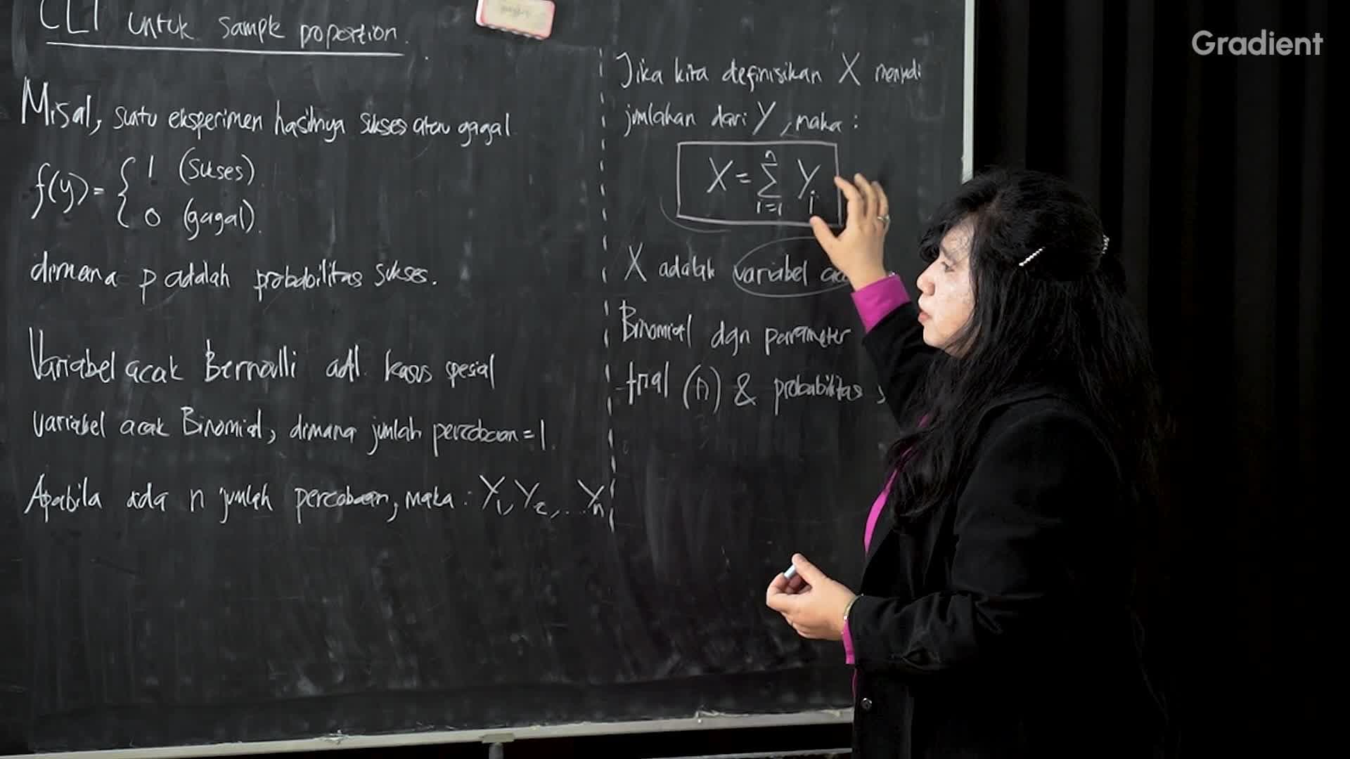 Central Limit Theorem untuk Sample Proportion