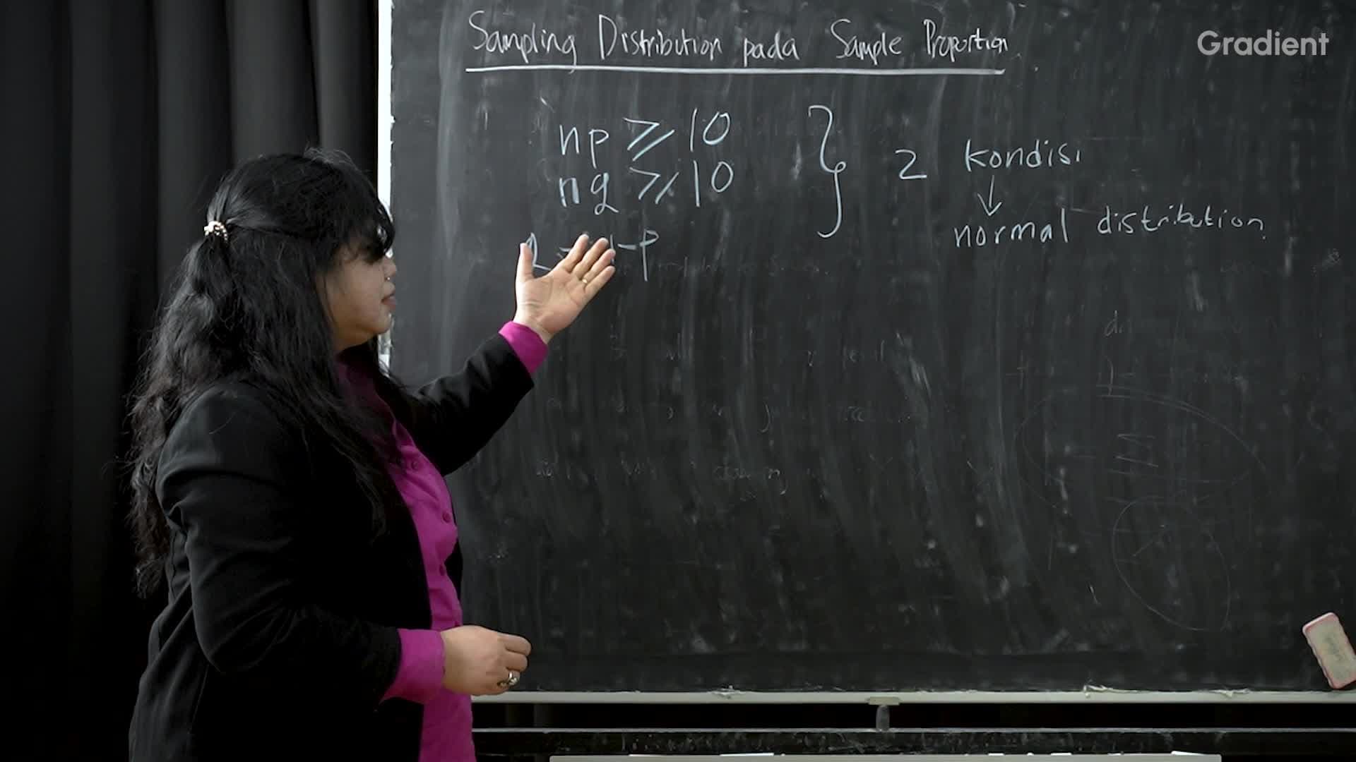 Perhitungan Sampling Distribution untuk Sample Proportion