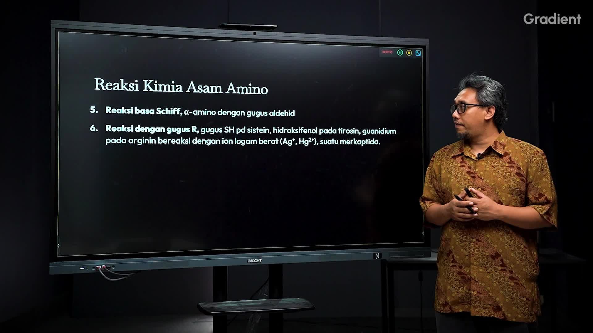 Reaksi Kimia Asam Amino