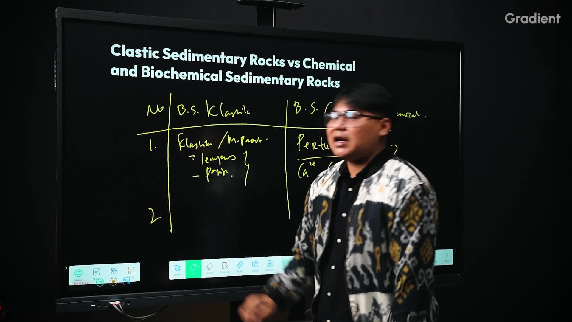 Batuan Sedimen Kimia dan Biokimia