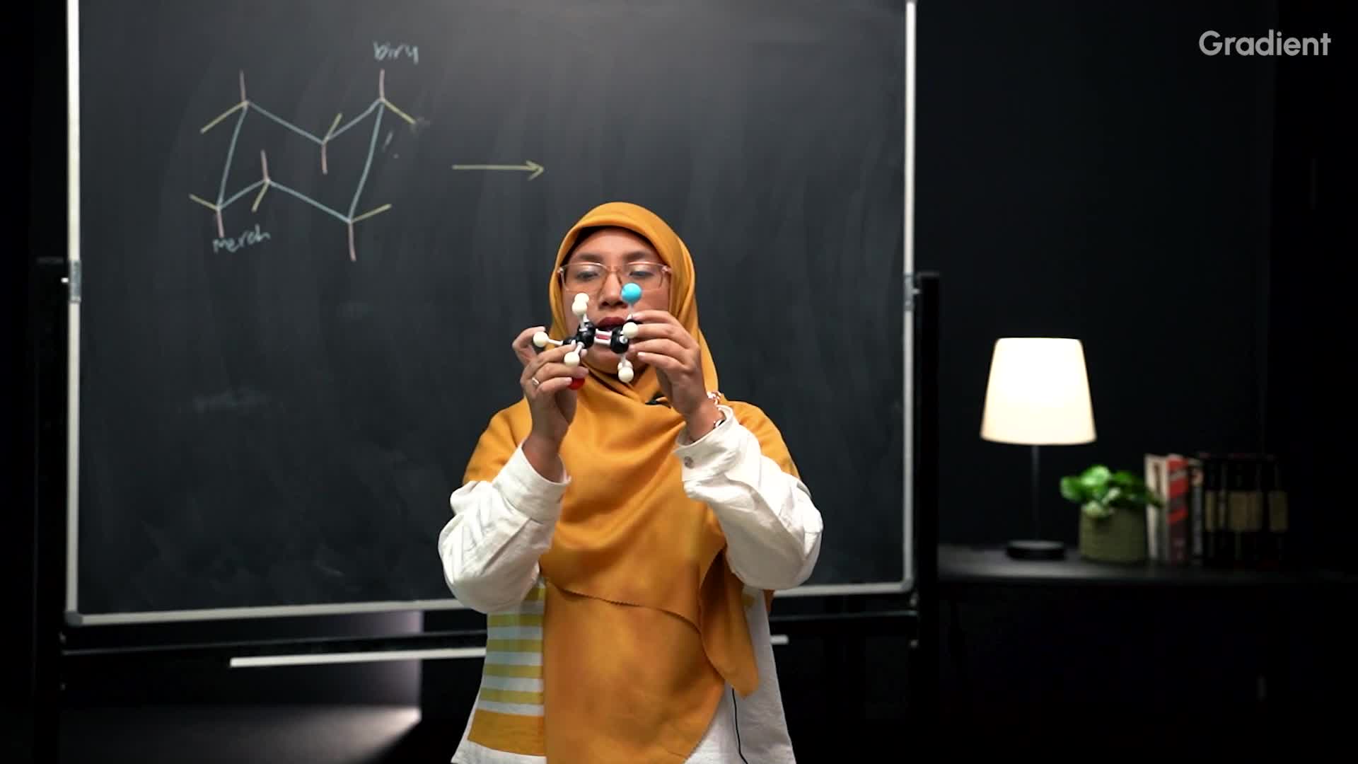 Cara Menggambar Konformasi 
pada Sikloheksana